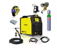 Svářecí invertor GeniTig® 220AC/DC SET6 (AC/DC TIG/MMA)